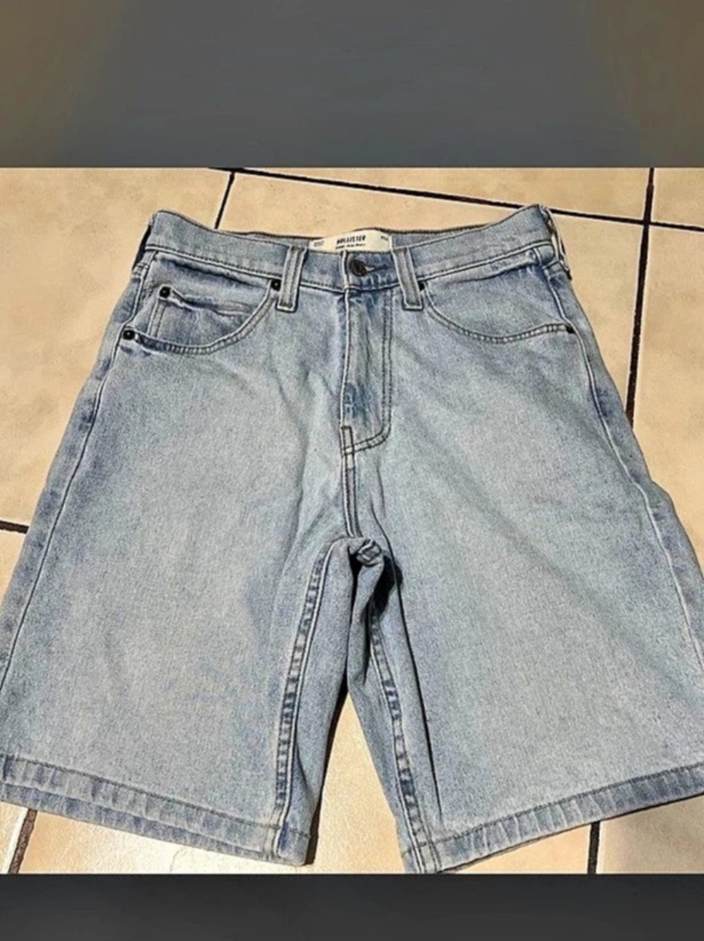 Hollister Baggy Jean Shorts